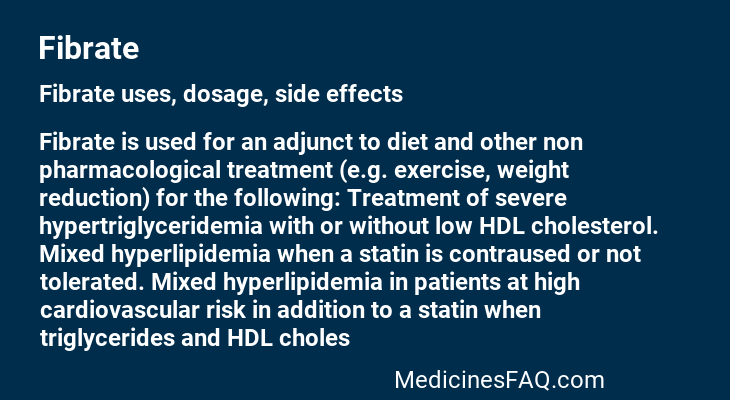 Fibrate
