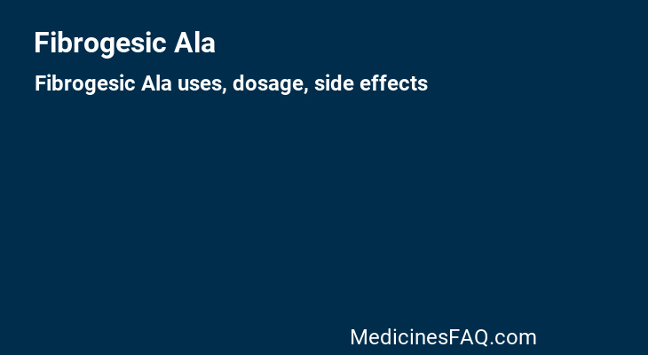 Fibrogesic Ala