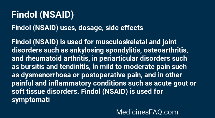 Findol (NSAID)