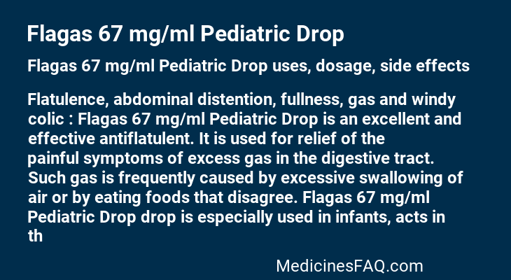 Flagas 67 mg/ml Pediatric Drop