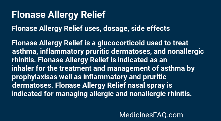 Flonase Allergy Relief