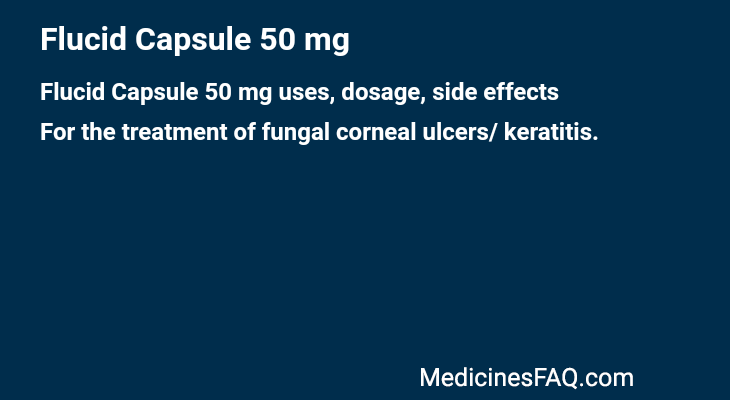 Flucid Capsule 50 mg