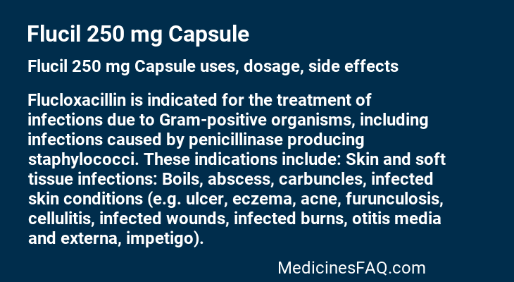 Flucil 250 mg Capsule