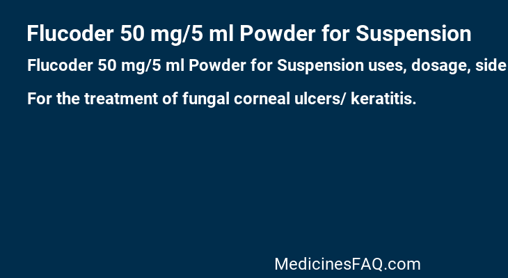 Flucoder 50 mg/5 ml Powder for Suspension