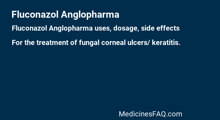 Fluconazol Anglopharma