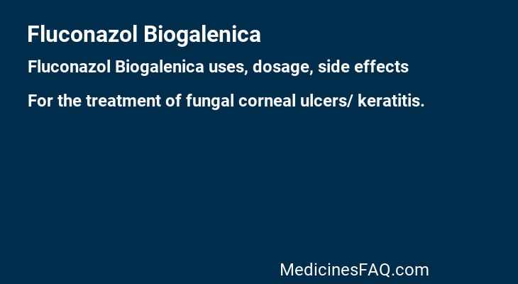 Fluconazol Biogalenica