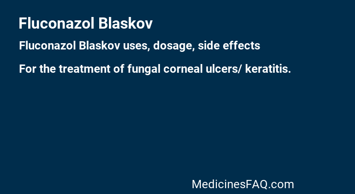 Fluconazol Blaskov