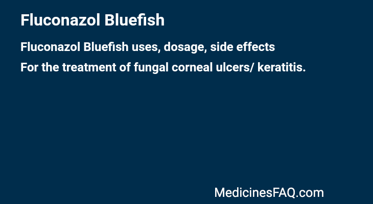 Fluconazol Bluefish