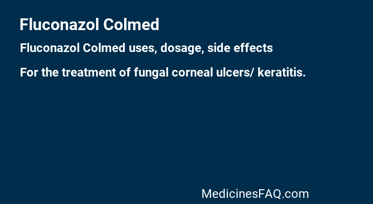 Fluconazol Colmed
