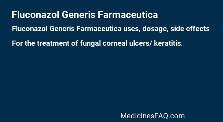 Fluconazol Generis Farmaceutica