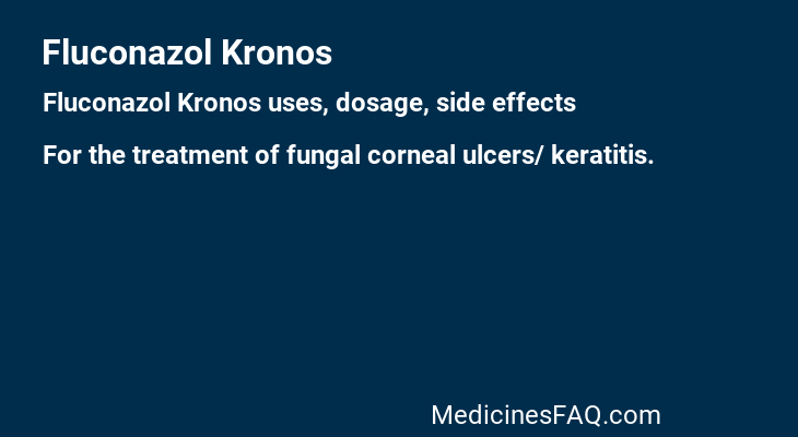 Fluconazol Kronos