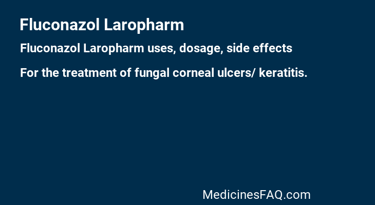 Fluconazol Laropharm