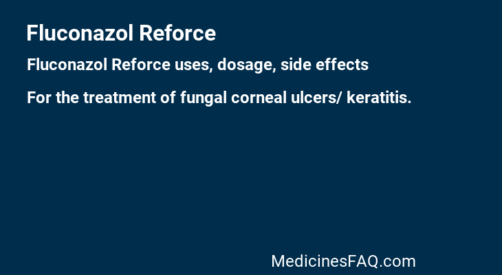 Fluconazol Reforce