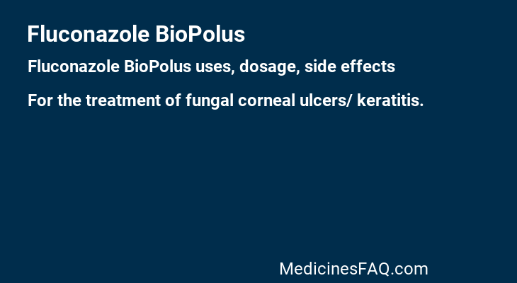 Fluconazole BioPolus