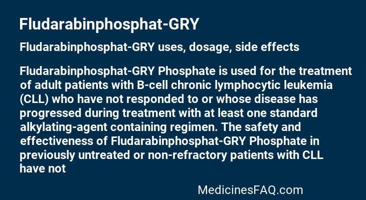 Fludarabinphosphat-GRY