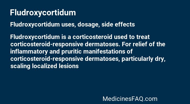 Fludroxycortidum
