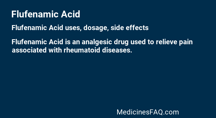 Flufenamic Acid