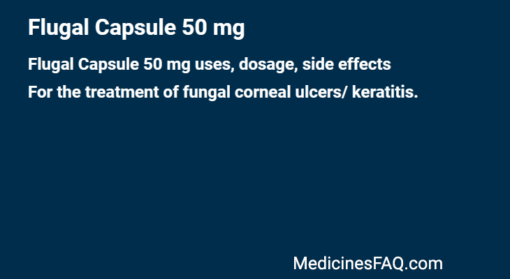 Flugal Capsule 50 mg