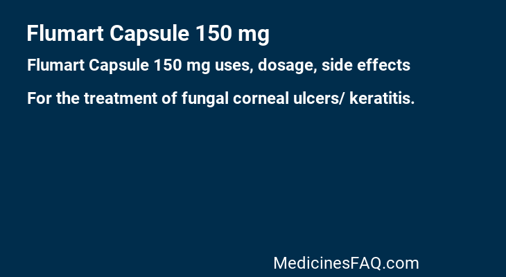 Flumart Capsule 150 mg