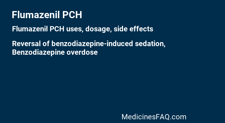 Flumazenil PCH