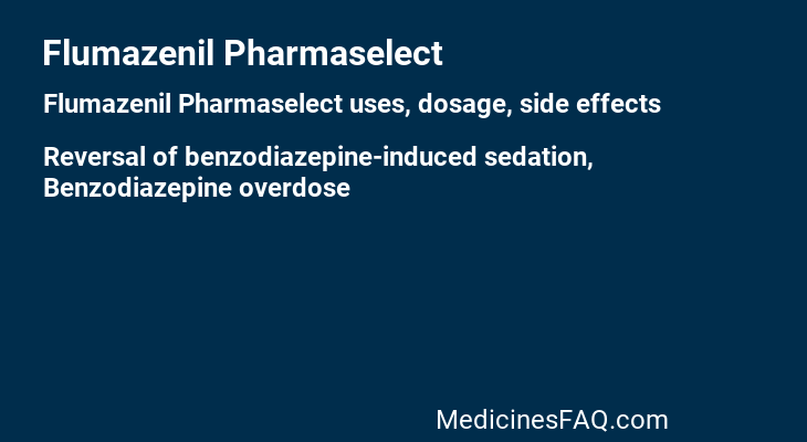 Flumazenil Pharmaselect
