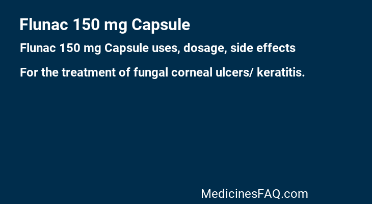 Flunac 150 mg Capsule