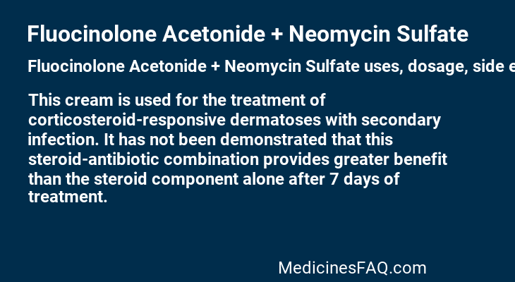 Fluocinolone Acetonide + Neomycin Sulfate