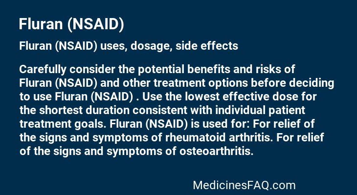 Fluran (NSAID)