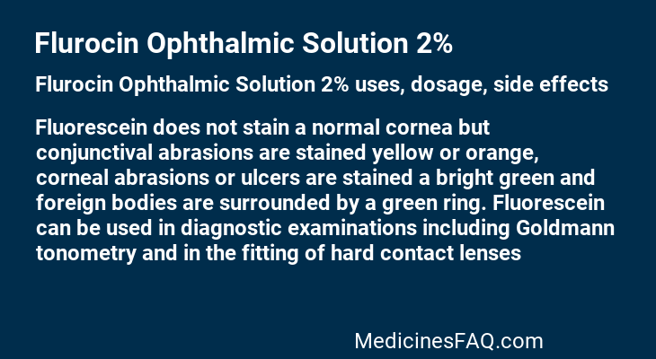 Flurocin Ophthalmic Solution 2%