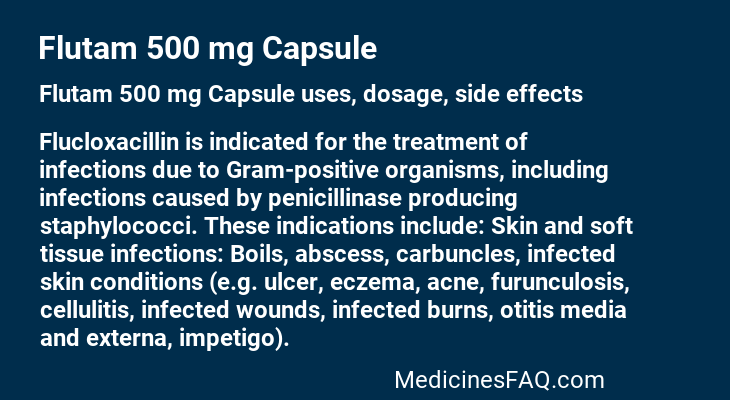 Flutam 500 mg Capsule