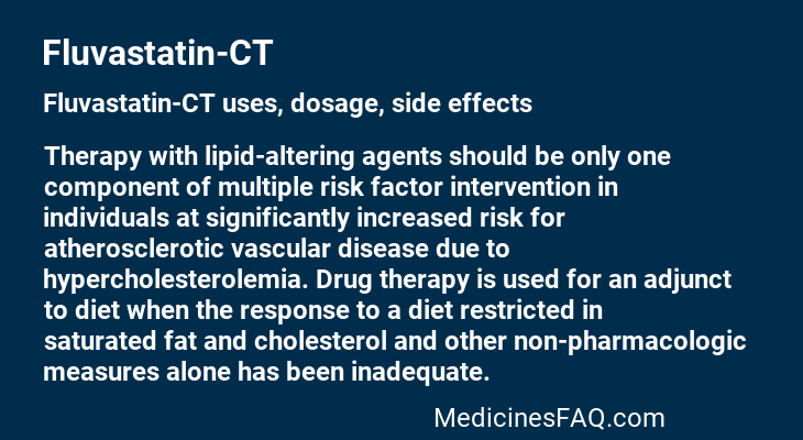 Fluvastatin-CT