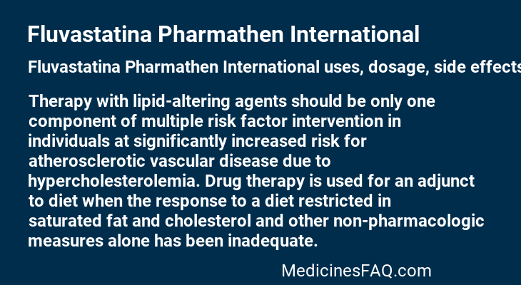 Fluvastatina Pharmathen International