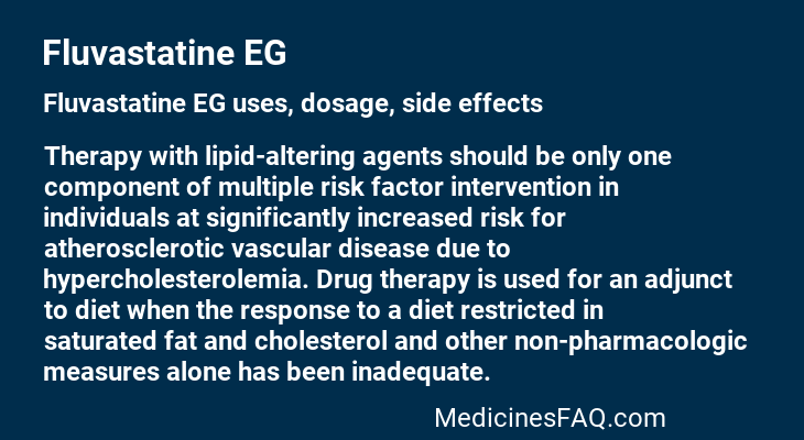 Fluvastatine EG