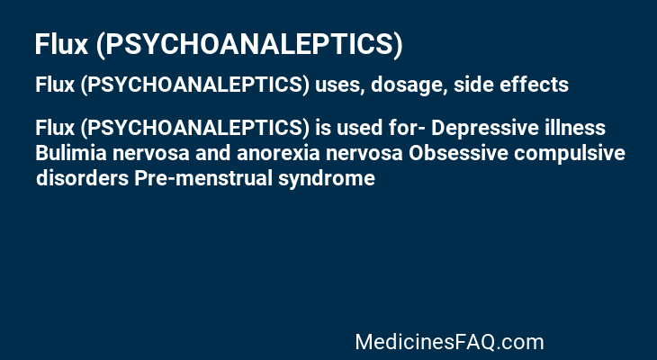 Flux (PSYCHOANALEPTICS)