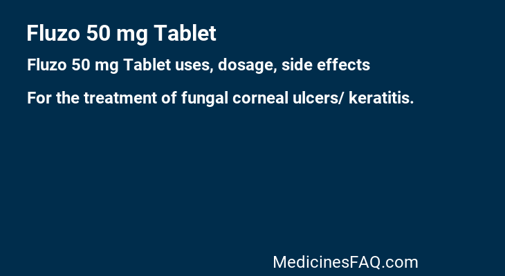 Fluzo 50 mg Tablet