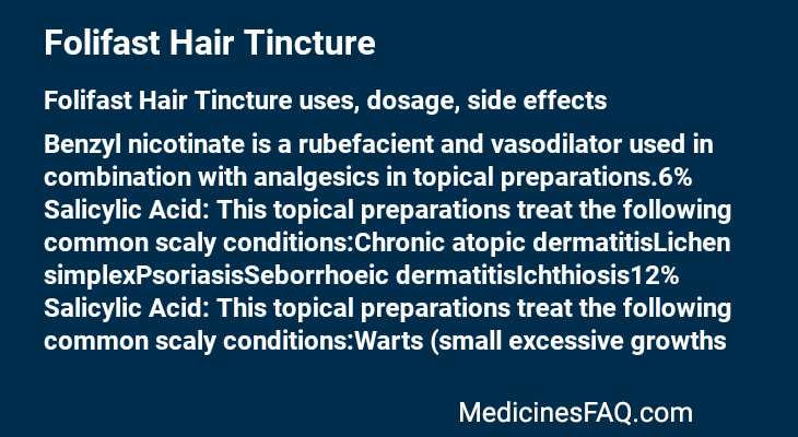 Folifast Hair Tincture