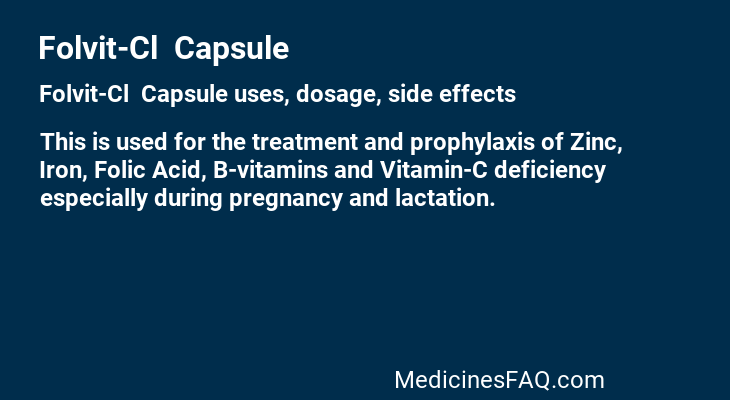 Folvit-Cl  Capsule