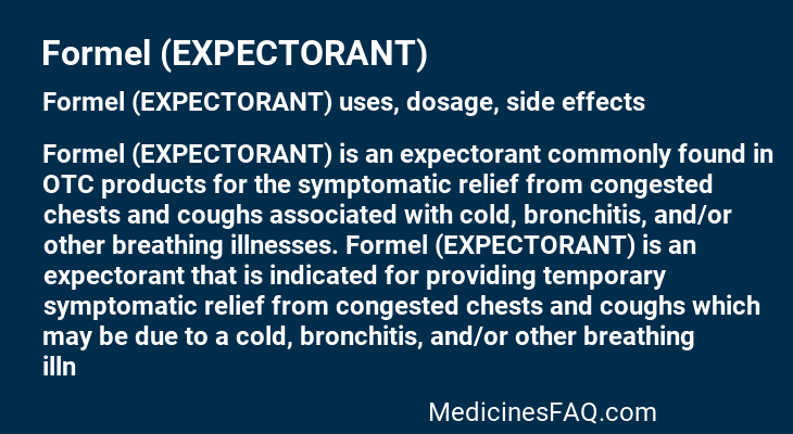 Formel (EXPECTORANT)