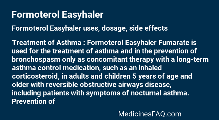 Formoterol Easyhaler