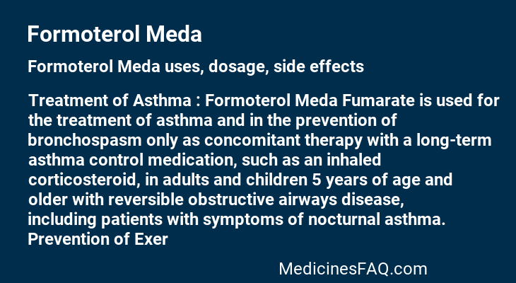 Formoterol Meda