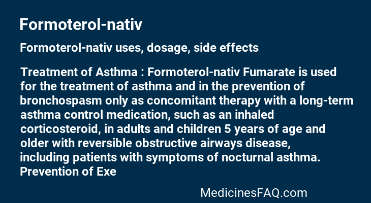 Formoterol-nativ