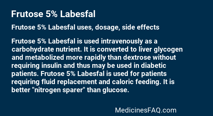 Frutose 5% Labesfal