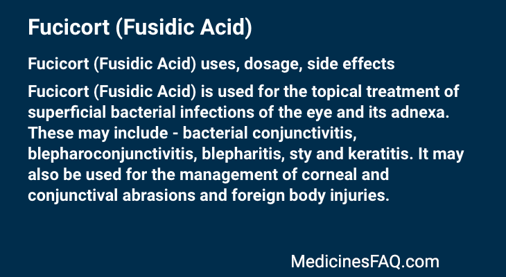 Fucicort (Fusidic Acid)