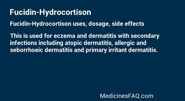 Fucidin-Hydrocortison