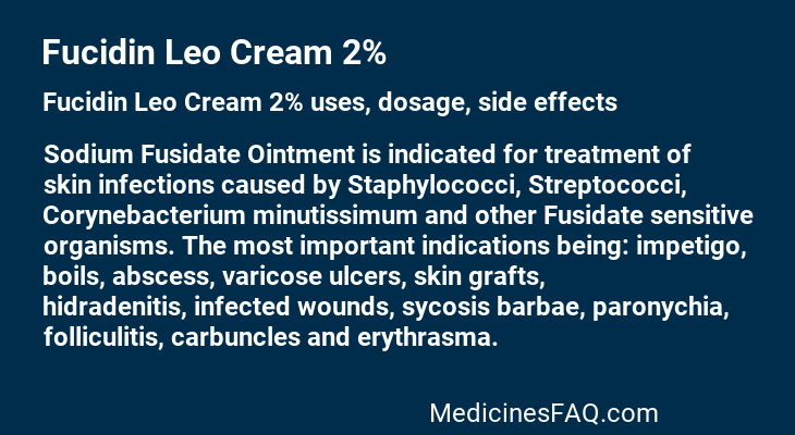 Fucidin Leo Cream 2%