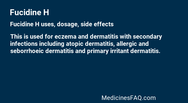 Fucidine H