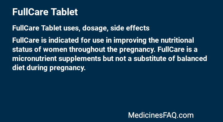 FullCare Tablet