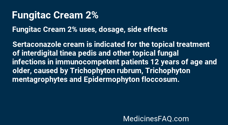 Fungitac Cream 2%