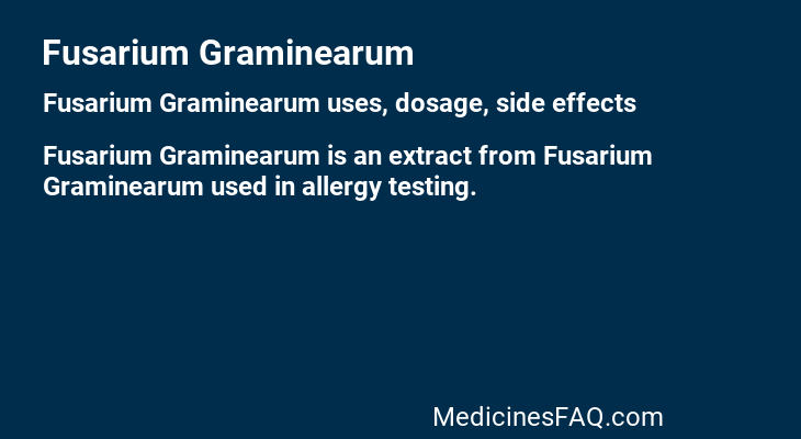 Fusarium Graminearum
