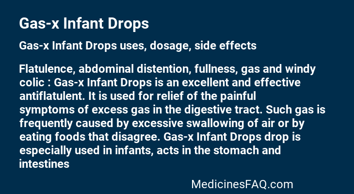 Gas-x Infant Drops